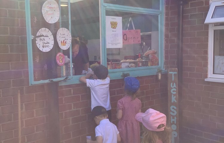 Image of Our visit to the tuck shop! 