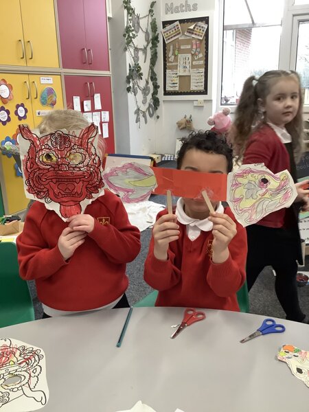 Image of We have been creating moving dragons to celebrate Chinese New Year!