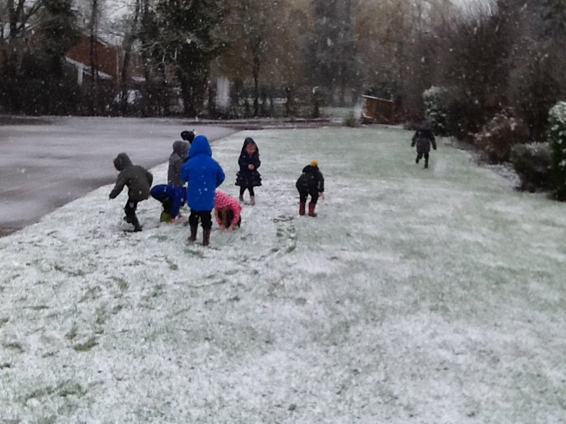 Image of We enjoyed playing in the snow!